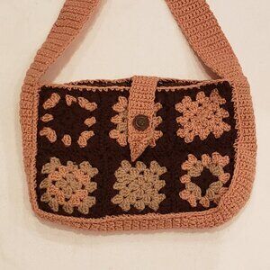 Knitted Cross Body or Shoulder Bag